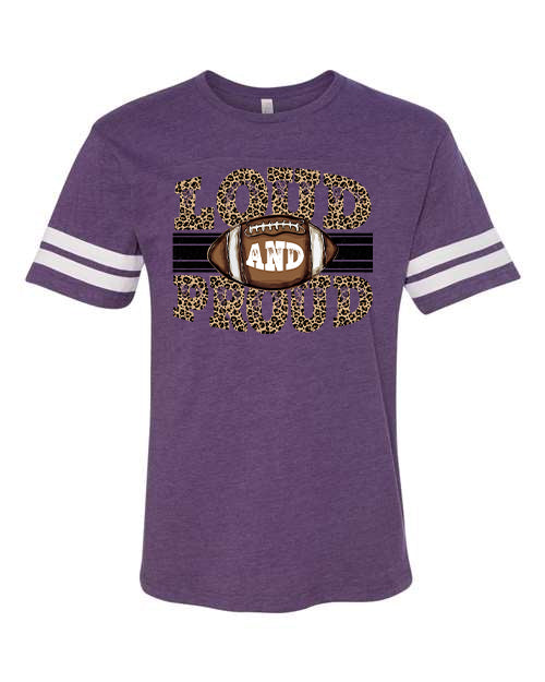 Loud and Proud Football Graphic Tee