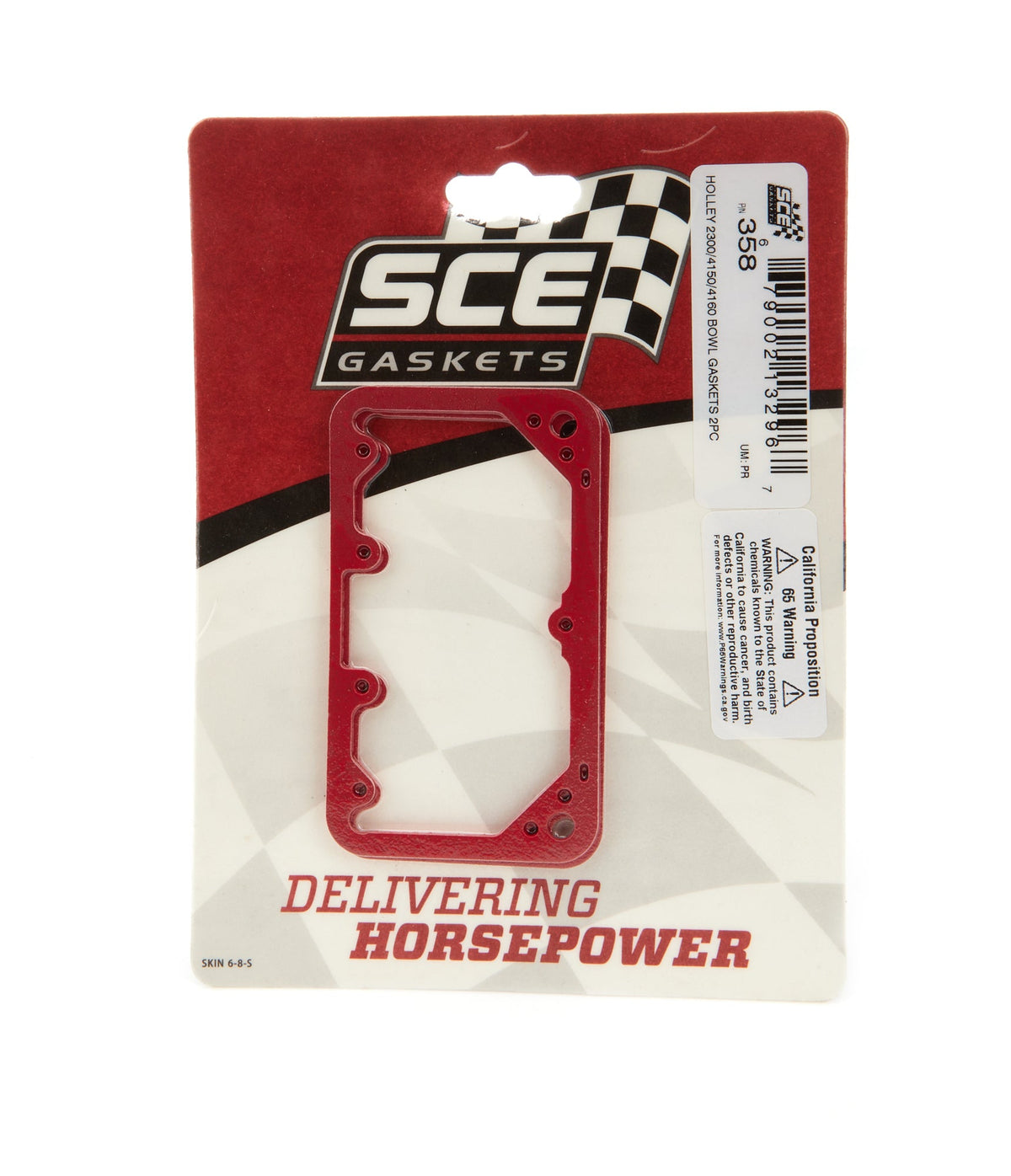 Fuel Bowl Gaskets 2pk Holley 2300/4150/4160 - 358
