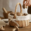 Linen-Lined Mini Basket