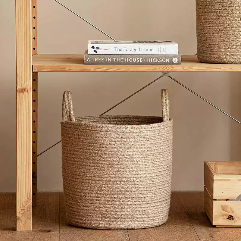 Natural Rope Laundry Basket