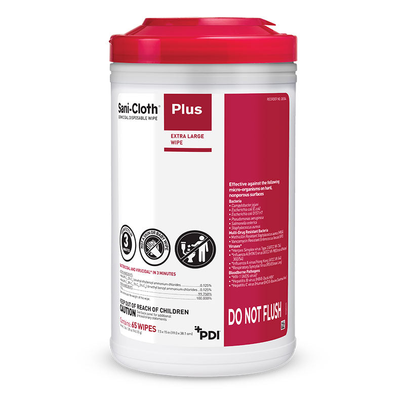 Sani-Cloth Plus Germicidal Disposable Cloth – Multiple Configurations