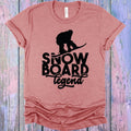 Snowboard Legend Graphic Tee
