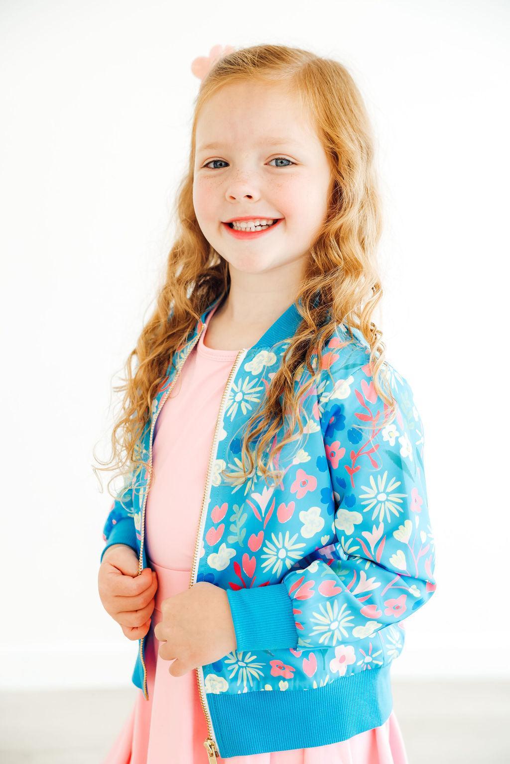 SALE Springtime Splendor Satin Jacket