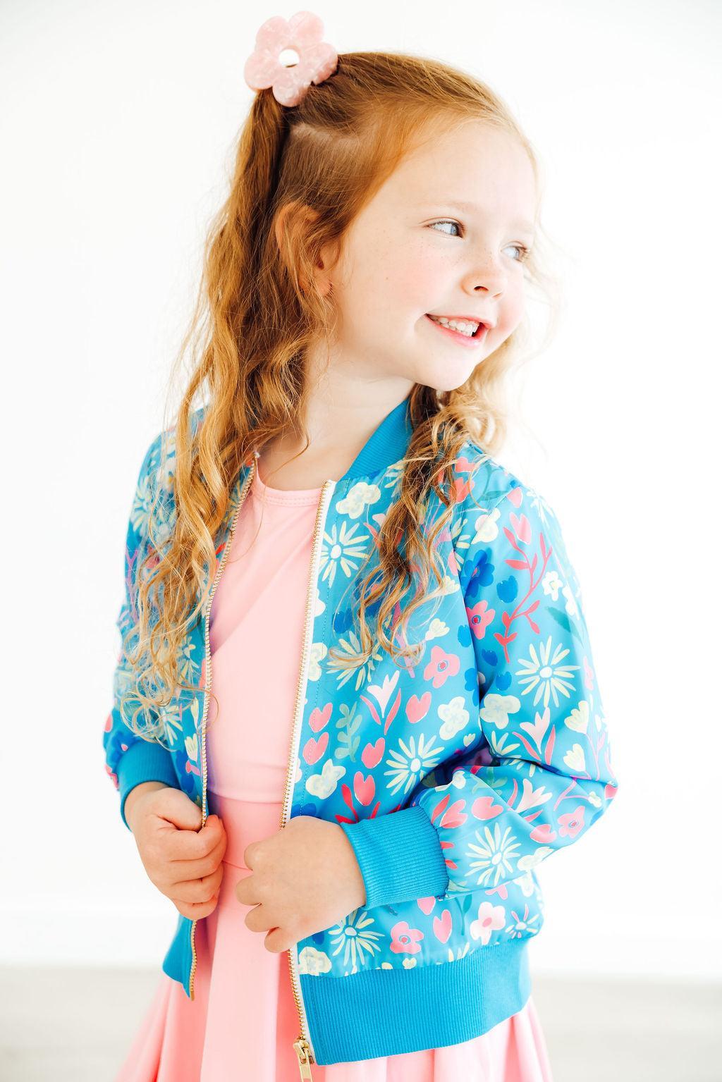 SALE Springtime Splendor Satin Jacket