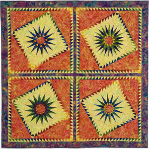 Mariners Compass Quilts - Reach For the Stars