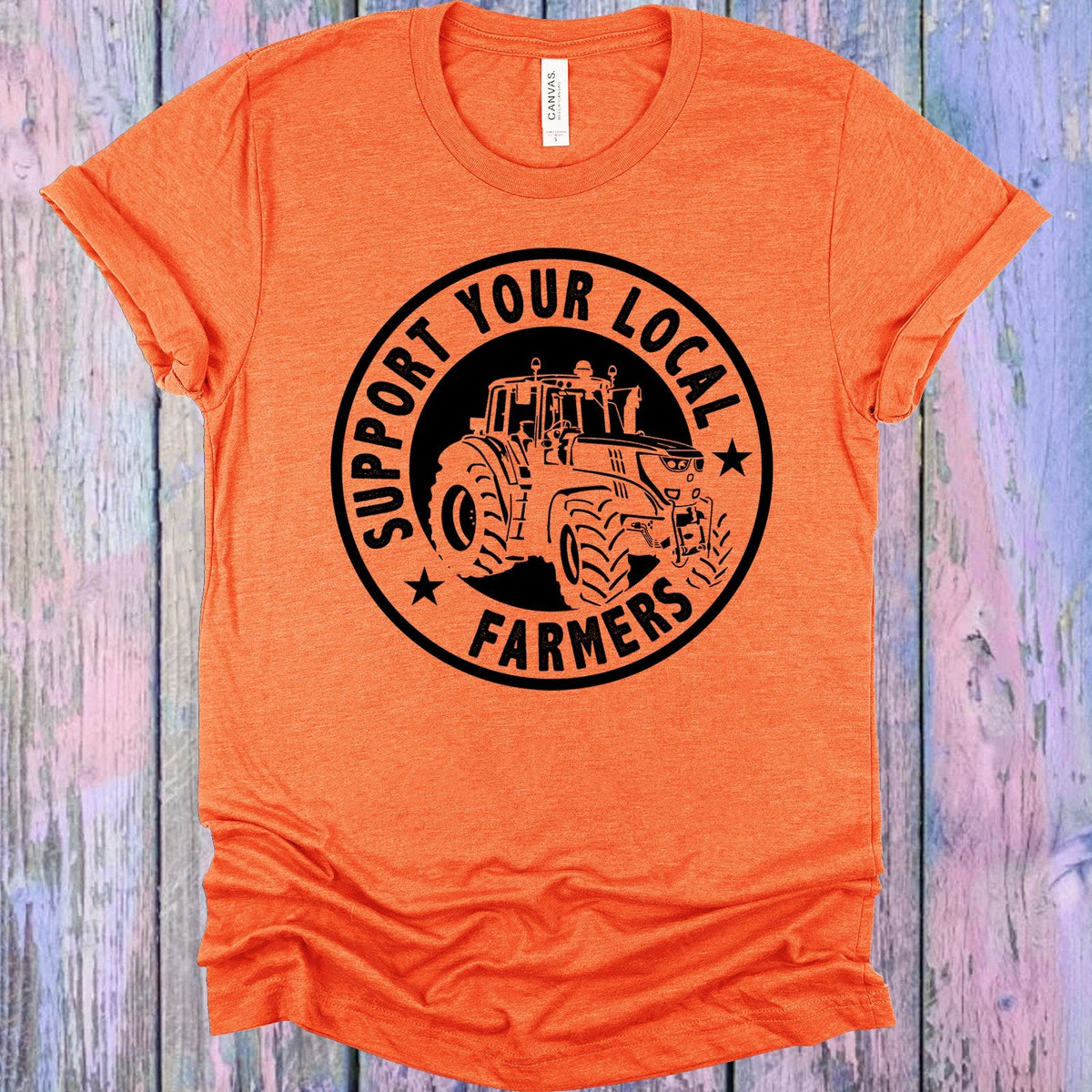 Support Your Local Farmers Graphic Tee