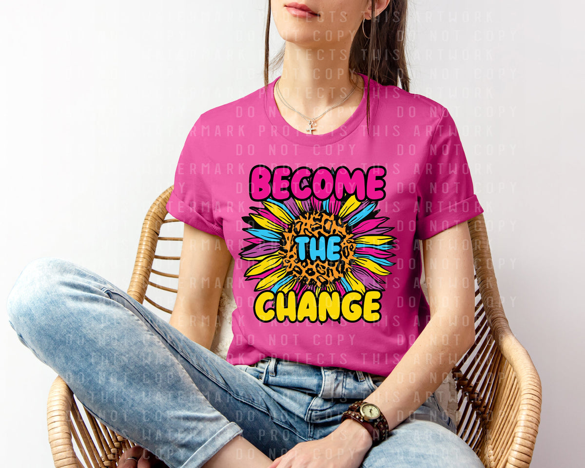 Become the Change Graphic Tee