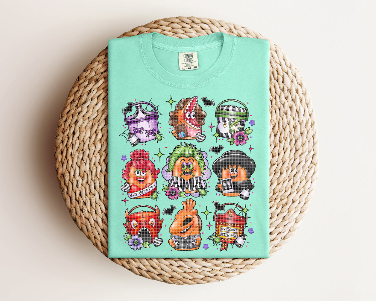 Beetlejuice Buckets Graphic Tee