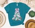 Teal Purple Tree Graphic Tee