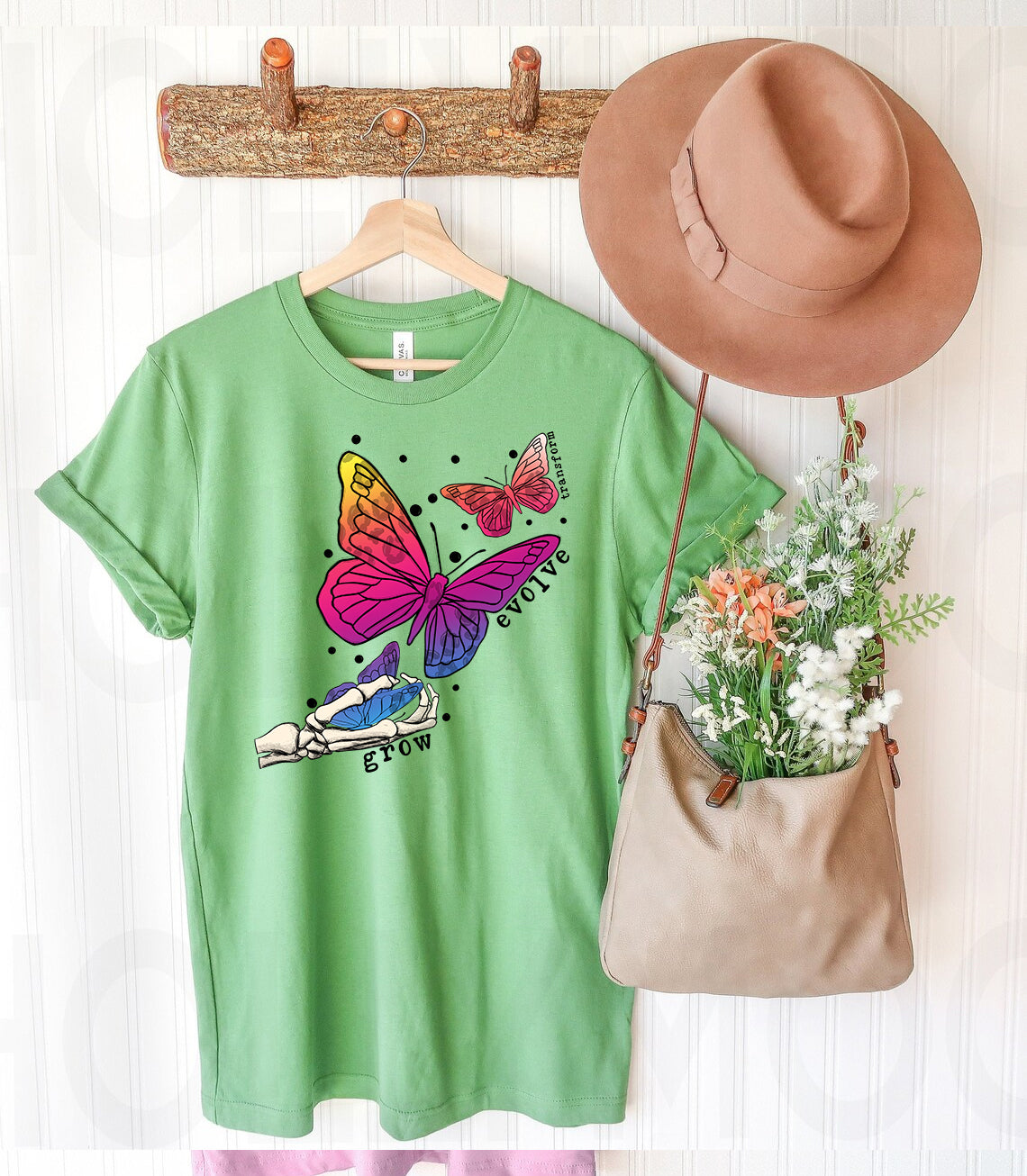 Grow Evolve Transform Graphic Tee