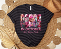 In October We Wear Pink Graphic Tee