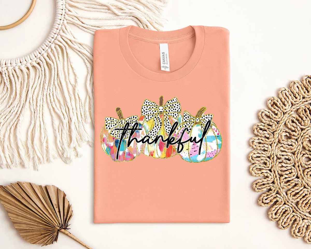 Thankful Pumpkins Graphic Tee