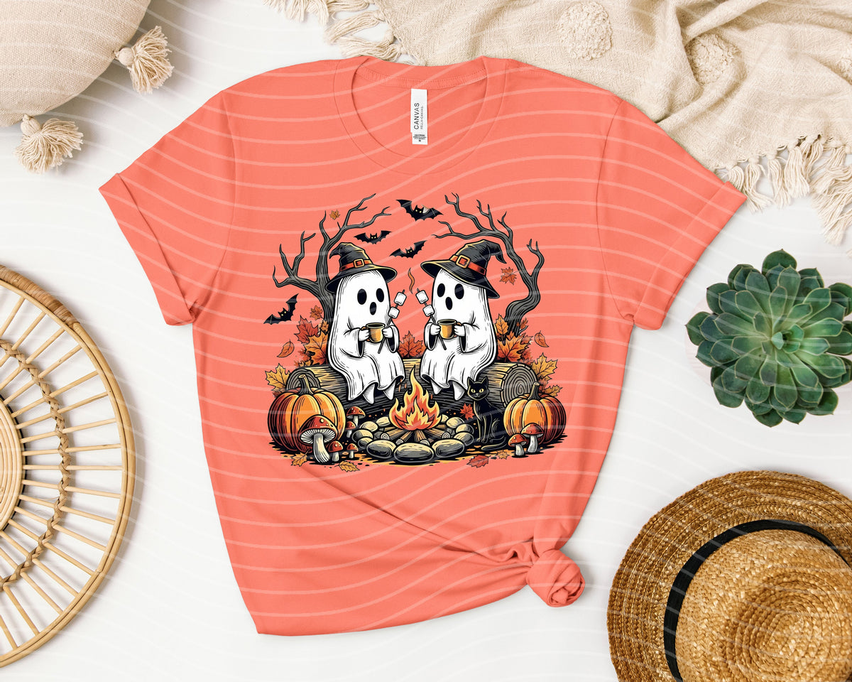 Campfire Ghosts Graphic Tee