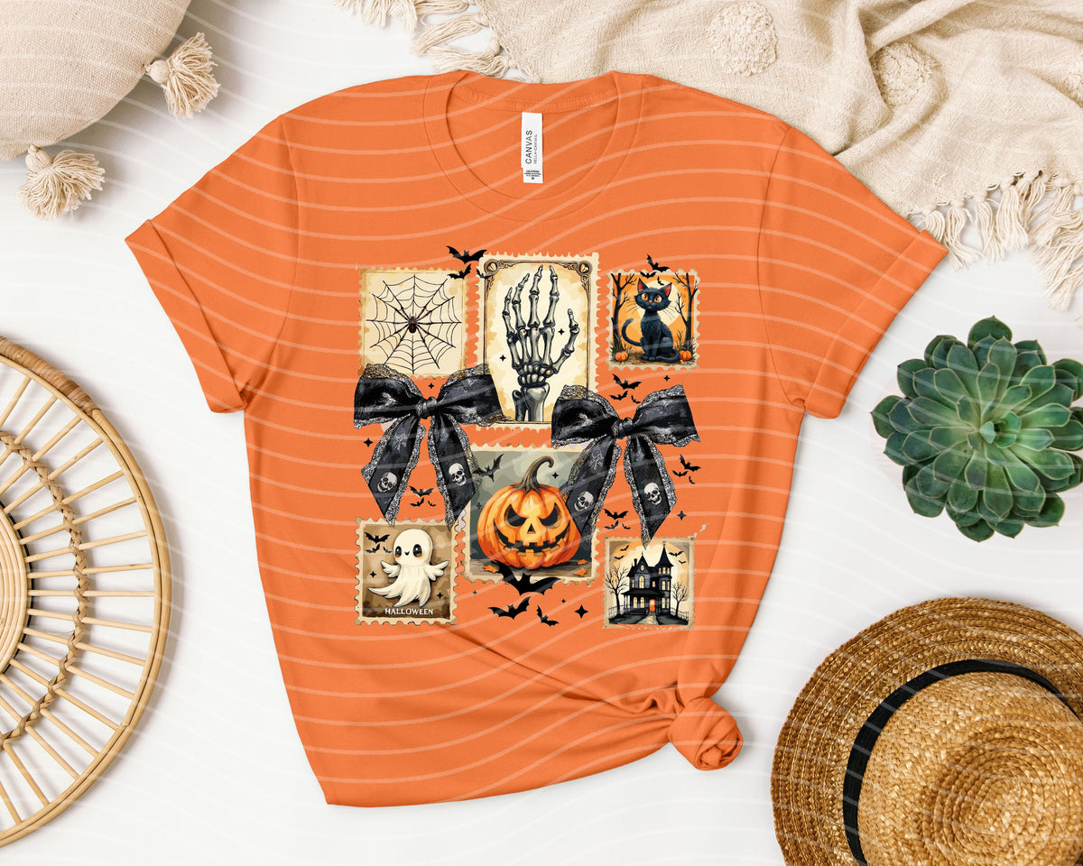 Spooky Stamps Graphic Tee