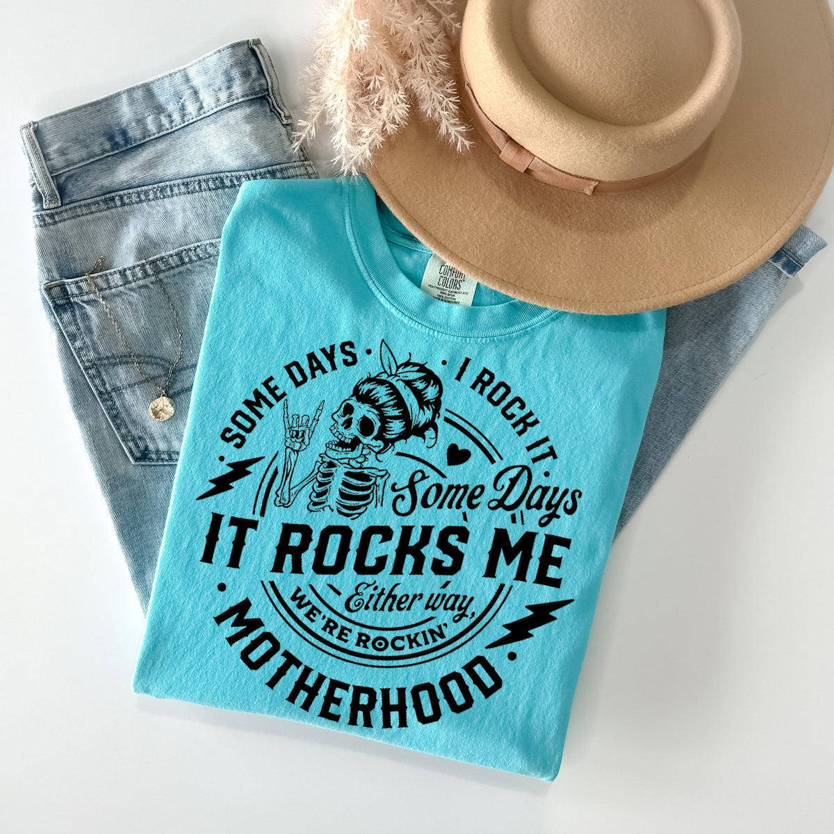 Rockin Motherhood Graphic Tee