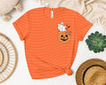 Pumpkin Ghost Pocket Graphic Tee