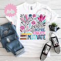 Inspire Educate Motivate Graphic Tee