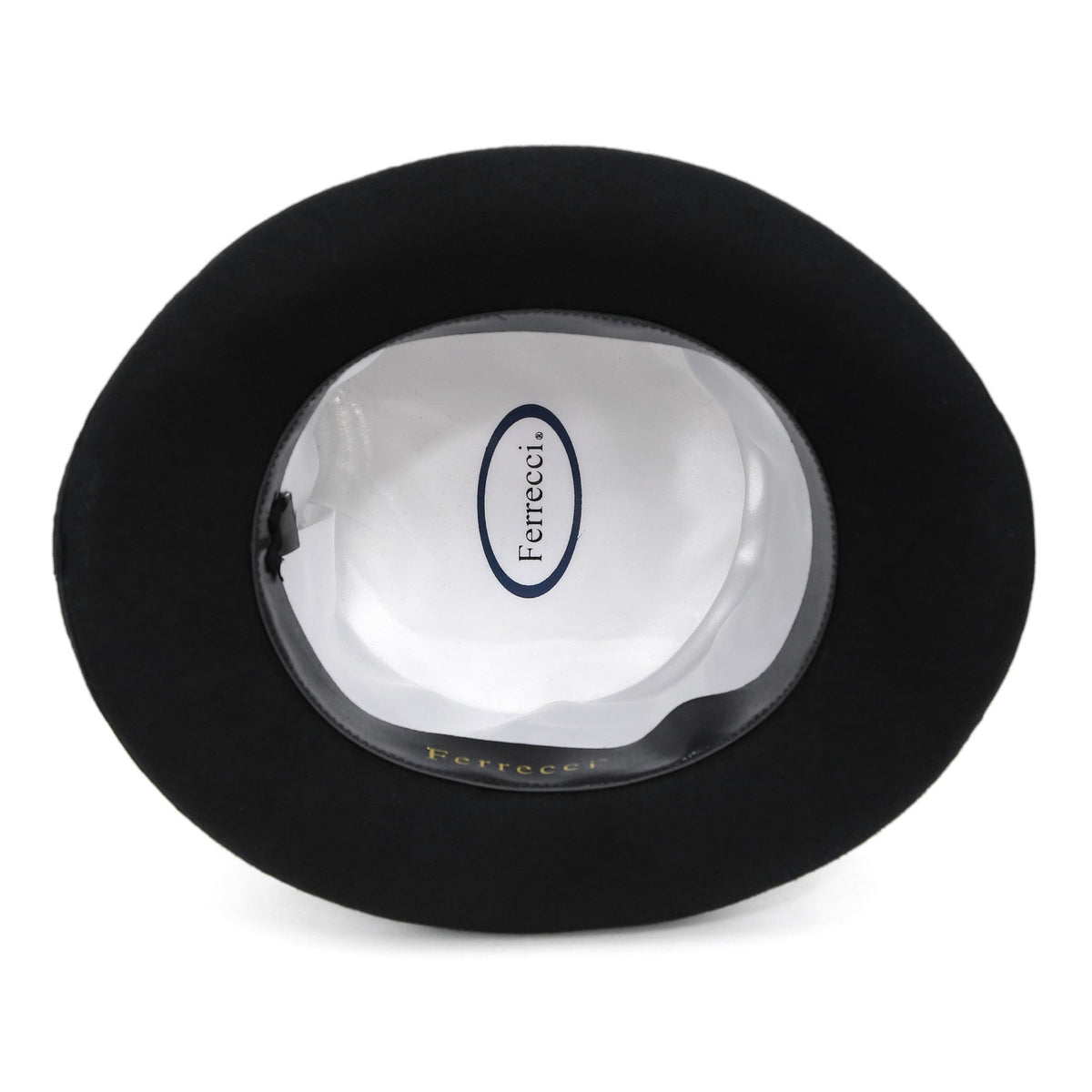 Black Wool Felt Top Hat for Men | Ferrecci