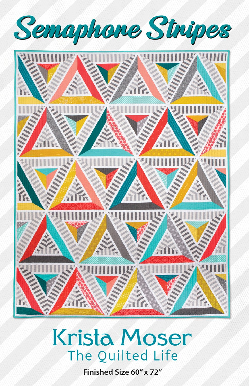 Semaphore Stripes Quilt Pattern