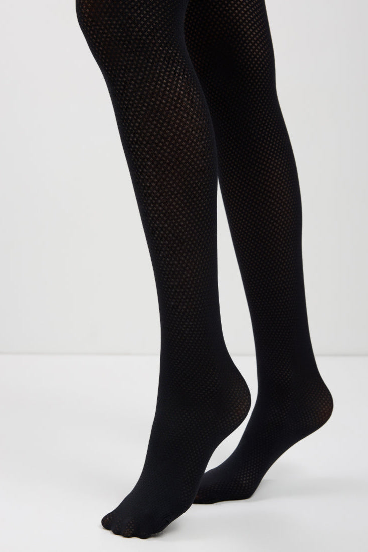 Fantasy Tights Conte Twist - Openwork Geometric Pattern "Diamonds"