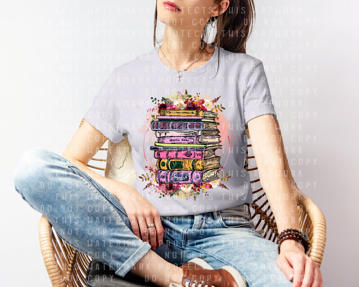 Books Graphic Tee