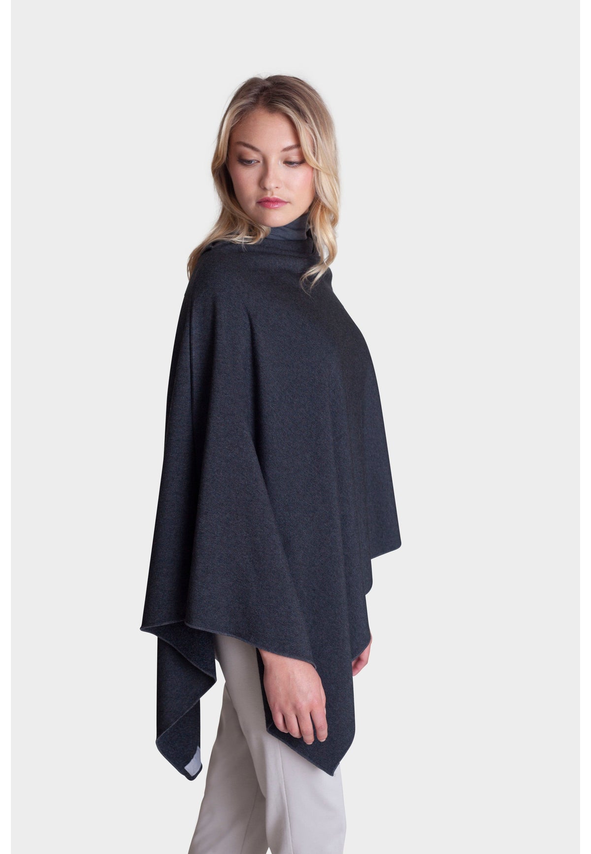 Tech Poncho - Charcoal Gray
