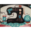 Teal Sewing Machine 5D Diamond Art Kit