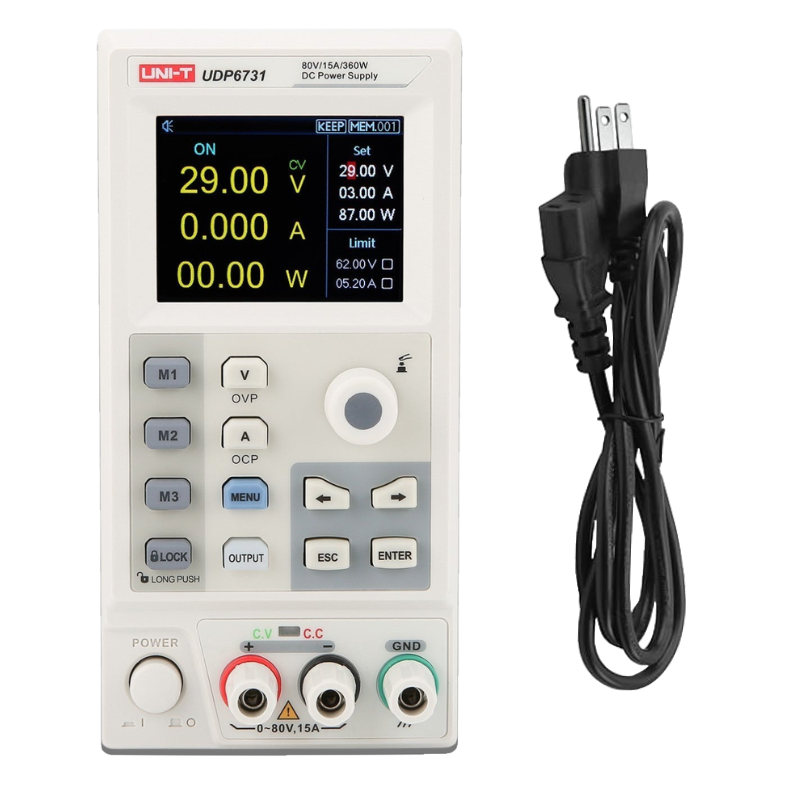 UDP6731 360W 80V/15A Programmable DC Switching Power Supply