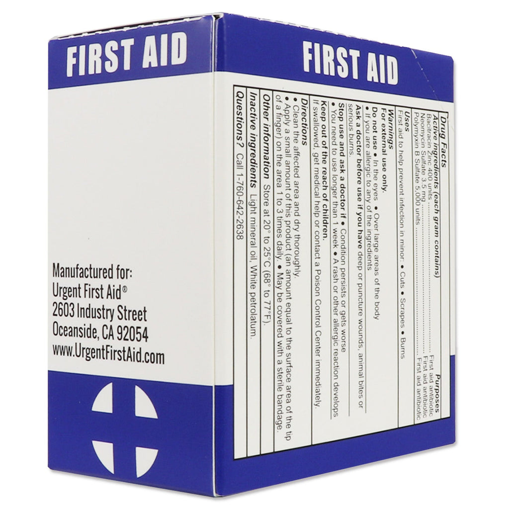Triple Antibiotic Ointment, 0.5gm, 25 per box