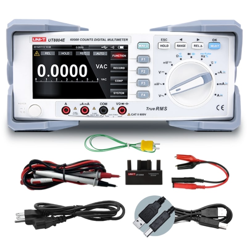 UT8804E 4.8 Digit Advanced-Series Bench Digital Multimeter