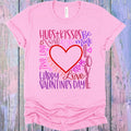 Valentine Typography Graphic Tee