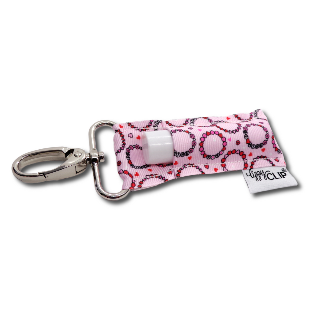 Valentine Beaded Bracelets LippyClip® Lip Balm Holder