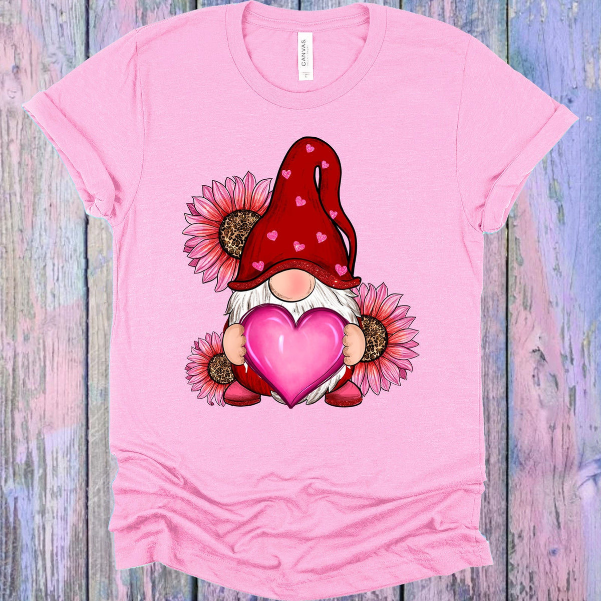 Valentines Gnome Graphic Tee