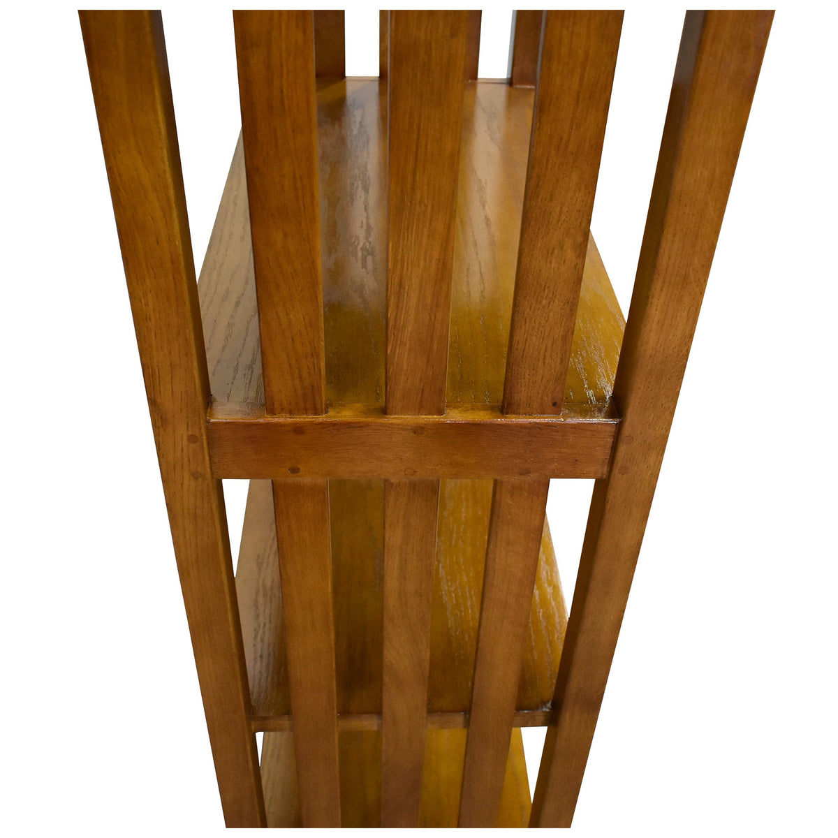 Pre-Order Mission Spindle Side 5 Shelf Bookcase - Michael's Cherry (MC1)