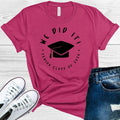 We Did It Senior Class of 2020 Graphic Tee