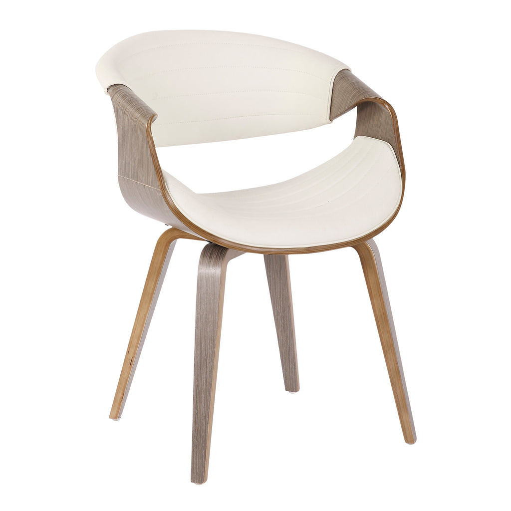 Mid-Century Modern Dining/Accent Chair in Light