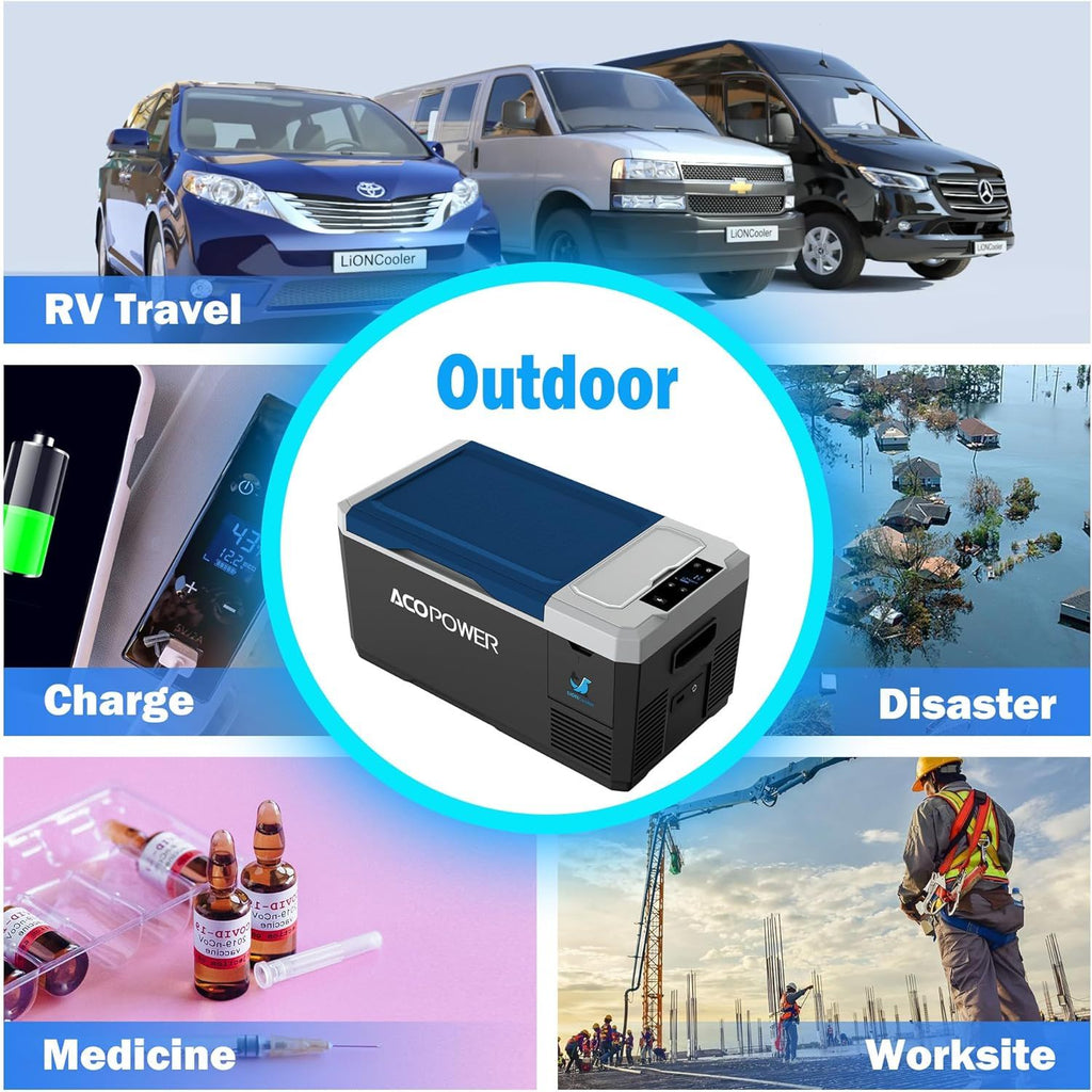 Portable Freezer with App Control - Black