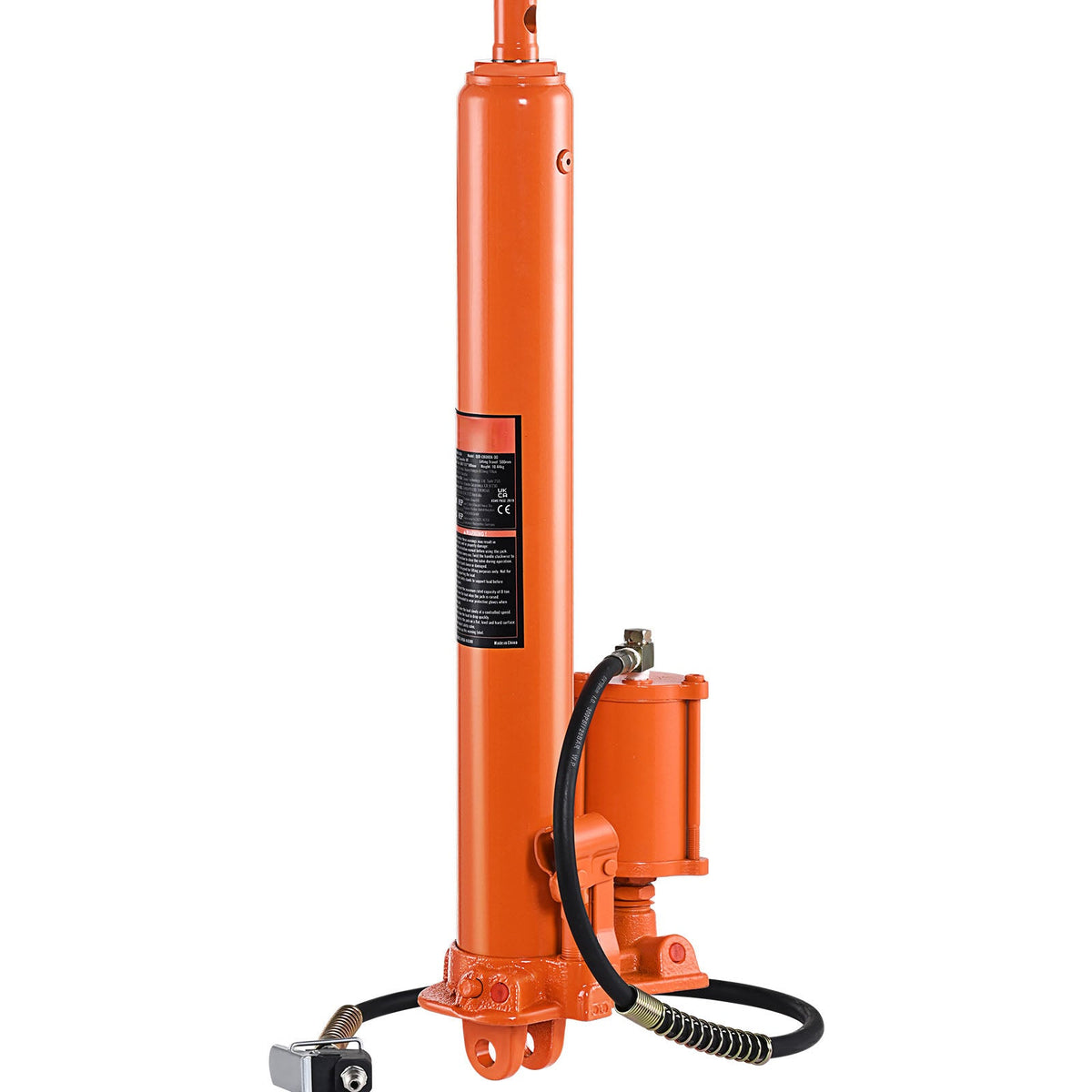 Hydraulic Long Ram Jack with Dual Pump Design - Steel