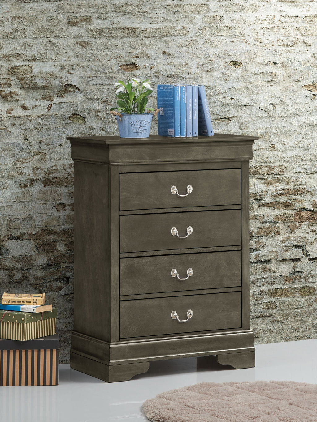 Traditional Style Storage Chest Elegant