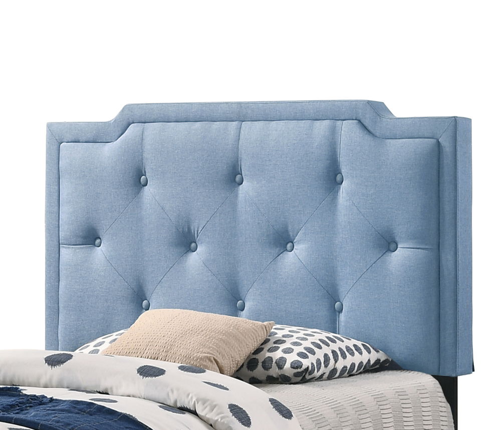 Button Tufted Upholstered Bed with Charming Design - Multiple Colors