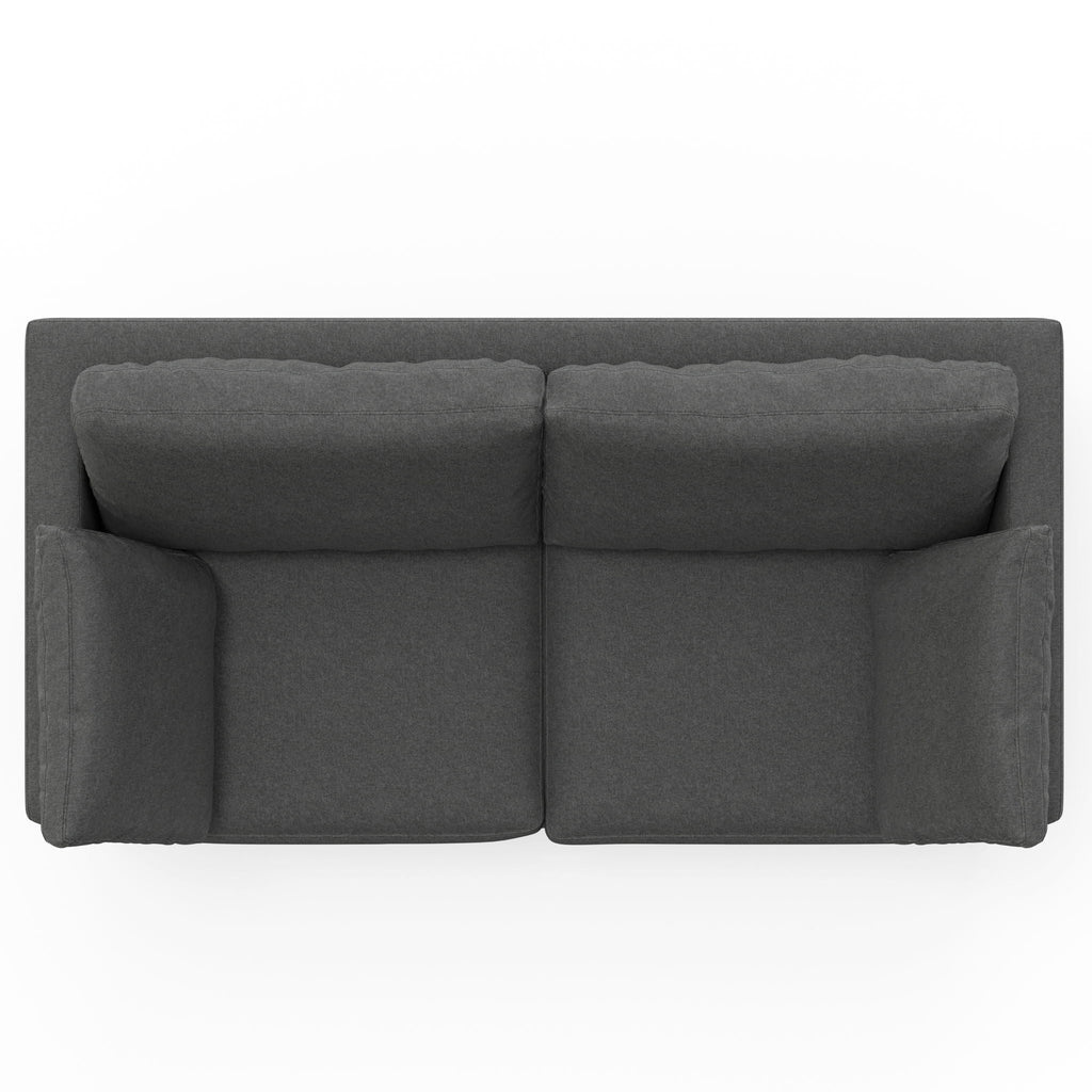 Mid Century Upholstered Sofa with Water-Repellent Fabric - Multiple Colors