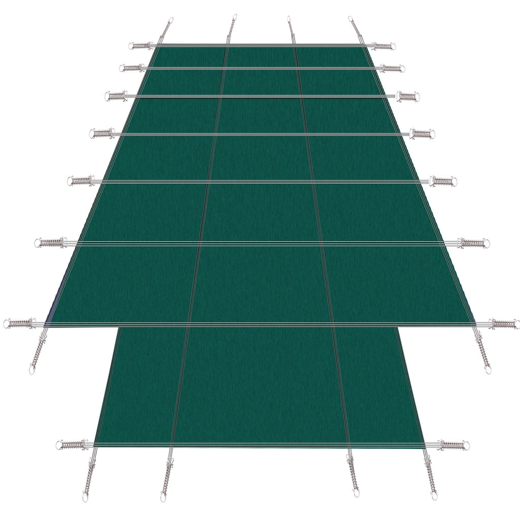 16 x 32 Ft High Strength Pool Safety Cover for Inground Pools