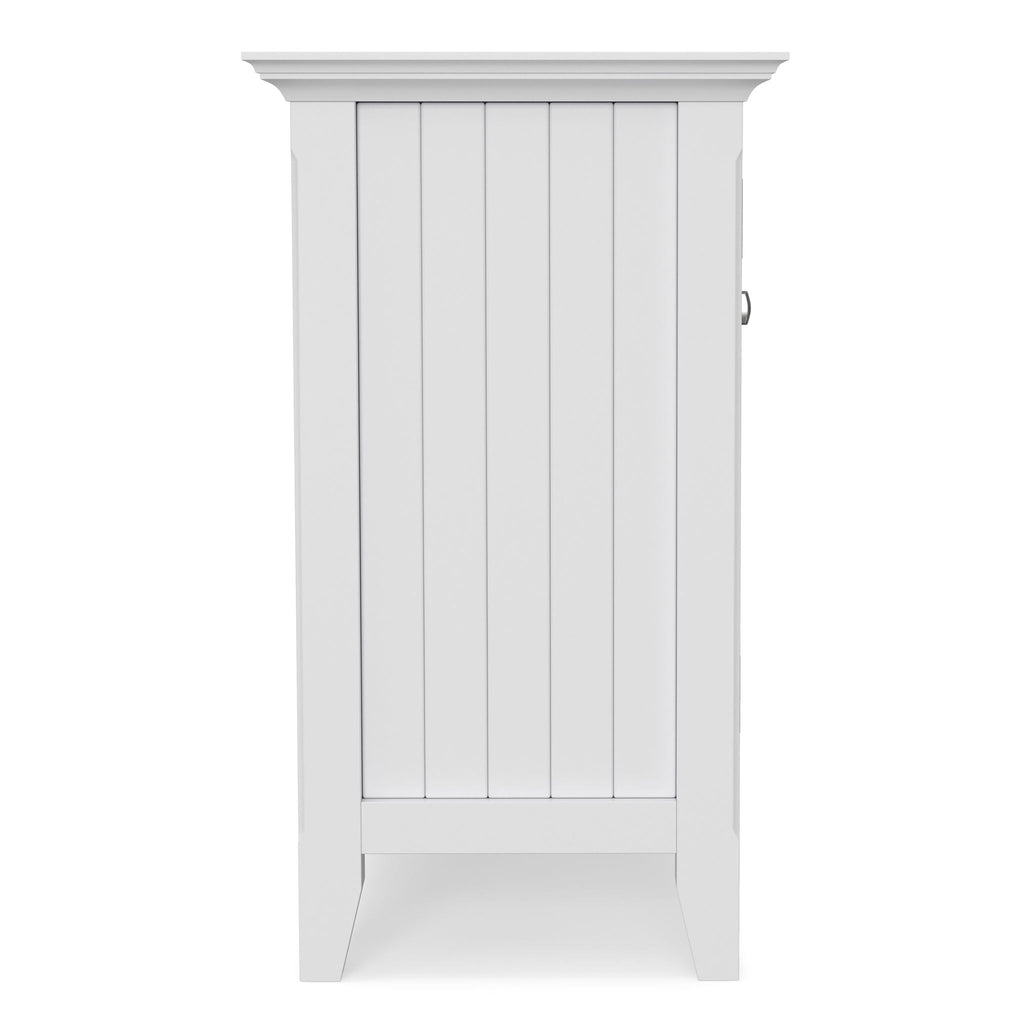 White Sideboard Buffet with Adjustable Storage - 54 in Wide