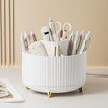 Desktop Rotating Cosmetic Brush Storage Container Cosmetic Storage