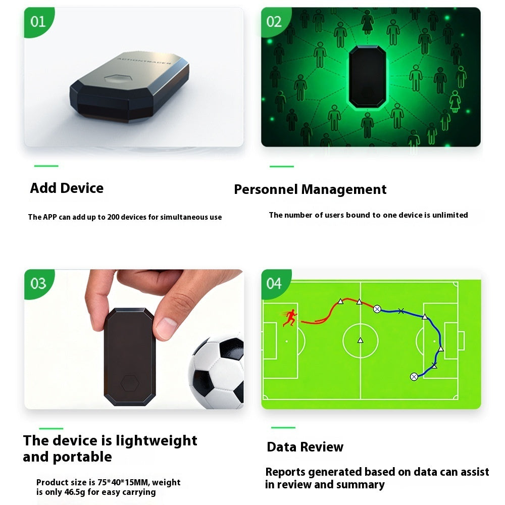 Positioning Tracker GPS Football Activity Tracking Device Vest