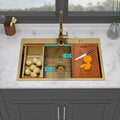 36" Drop-In Kitchen Sink