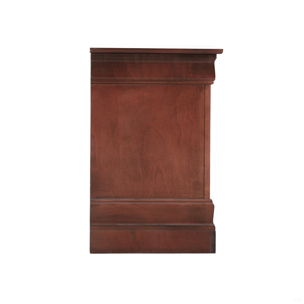 Traditional Style Design Nightstand with Classic Accent - Multiple Colors