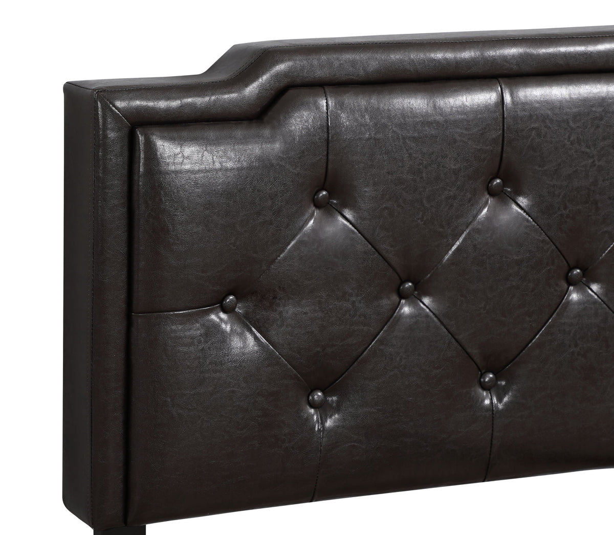 Button Tufted Upholstered Bed with Charming Design - Multiple Colors