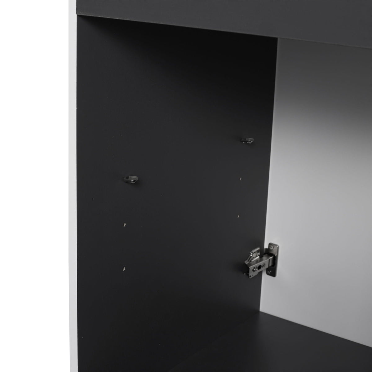 Modern Freestanding Bathroom Vanity with Soft Close Cabinet Doors - Pearl Silver, White, or Dark Green