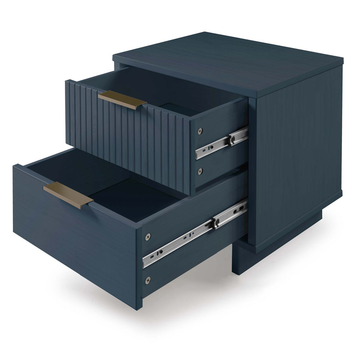 Granville Nightstand with 2 Drawers - Solid Wood Construction